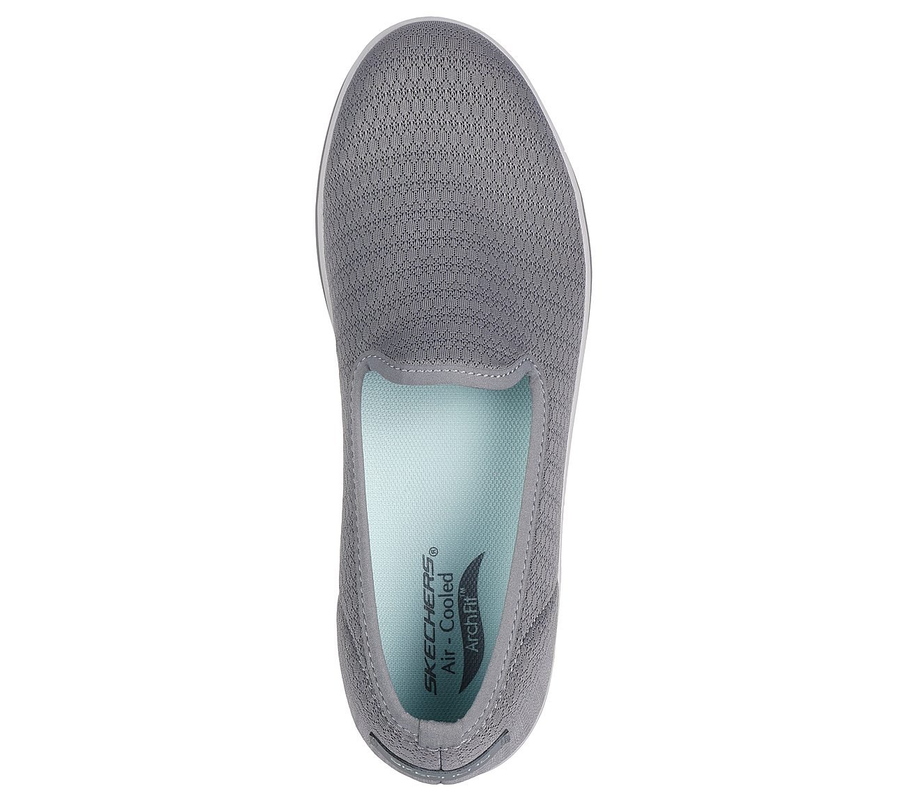 ARCH FIT UPLIFT, GREY Footwear Top View