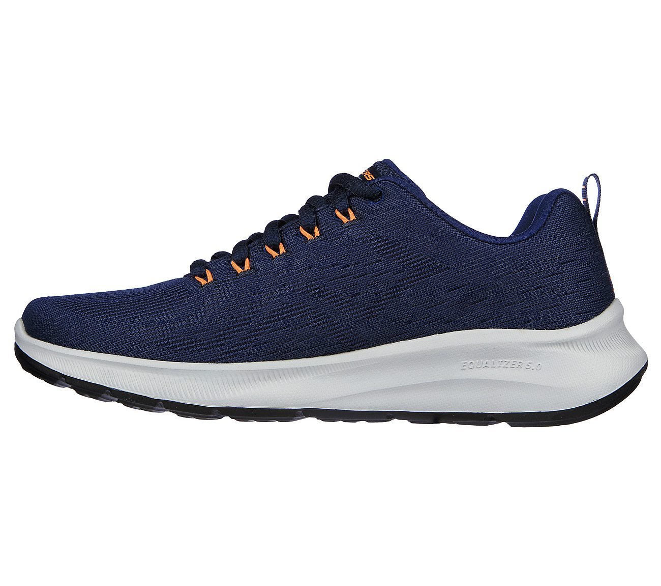 EQUALIZER 5, NAVY/ORANGE Footwear Left View