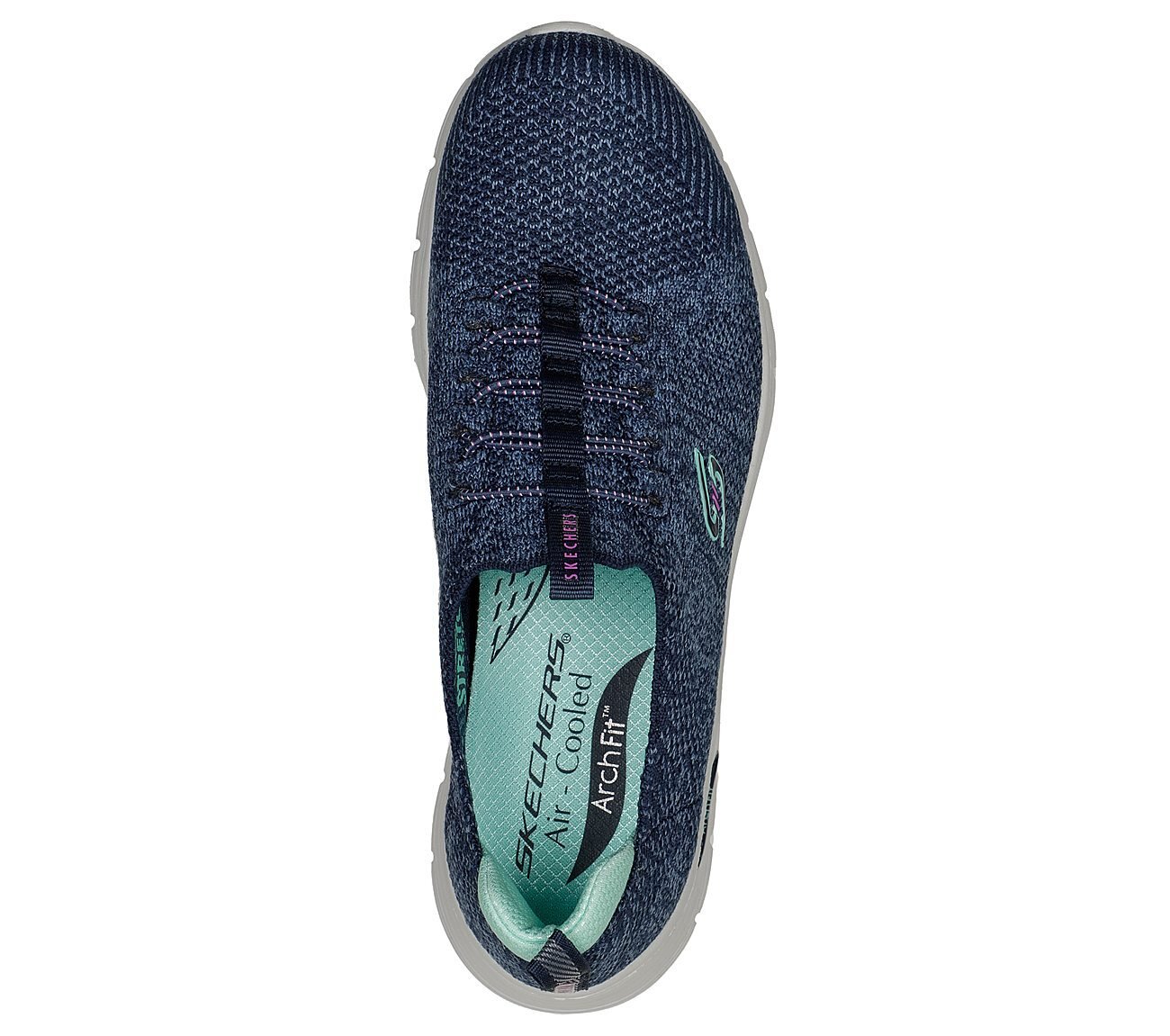 ARCH FIT VISTA - MESMERIZING, NAVY/TURQUOISE Footwear Top View