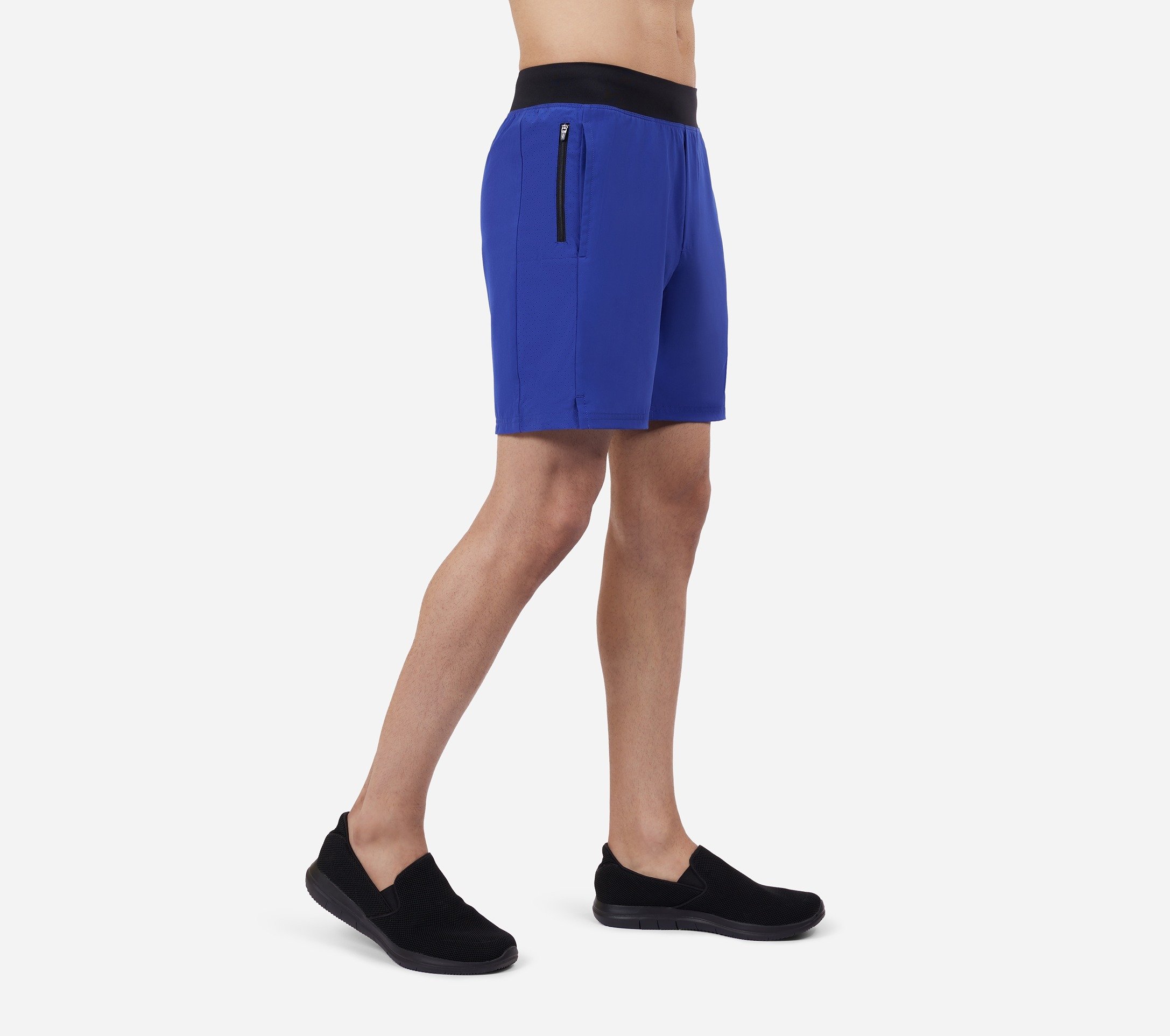 MOVEMENT 7 inch SHORT II, BLUEE Apparel Lateral View