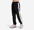 SKECHERS CUT & SEW JOGGER, WHITE Apparel Top View