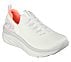 D'LUX WALKER, WHITE/HOT CORAL Footwear Lateral View