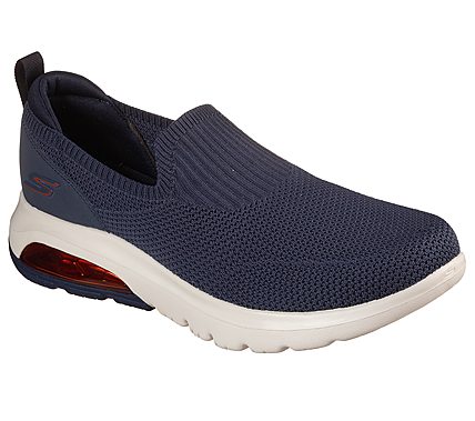 Skechers Navy Go Walk Air Airflow Mens Slip On Shoes - Style ID: 54490 ...