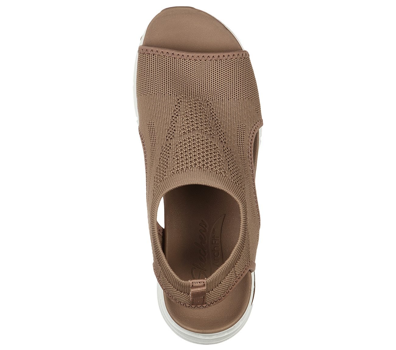 ARCH FIT-CITY CATCH, MOCHA Footwear Top View