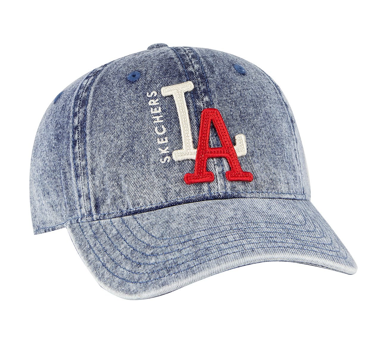 HOMETOWN PRIDE BASEBALL HAT, DENIM Accessories Left View