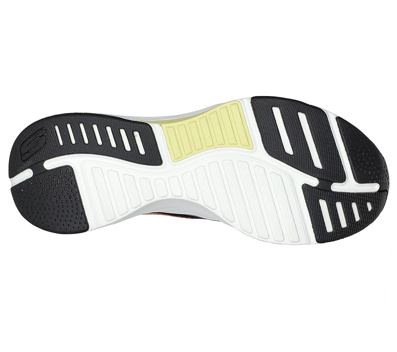 MIRA-RETRO ROW, BLACK/MULTI Footwear Bottom View