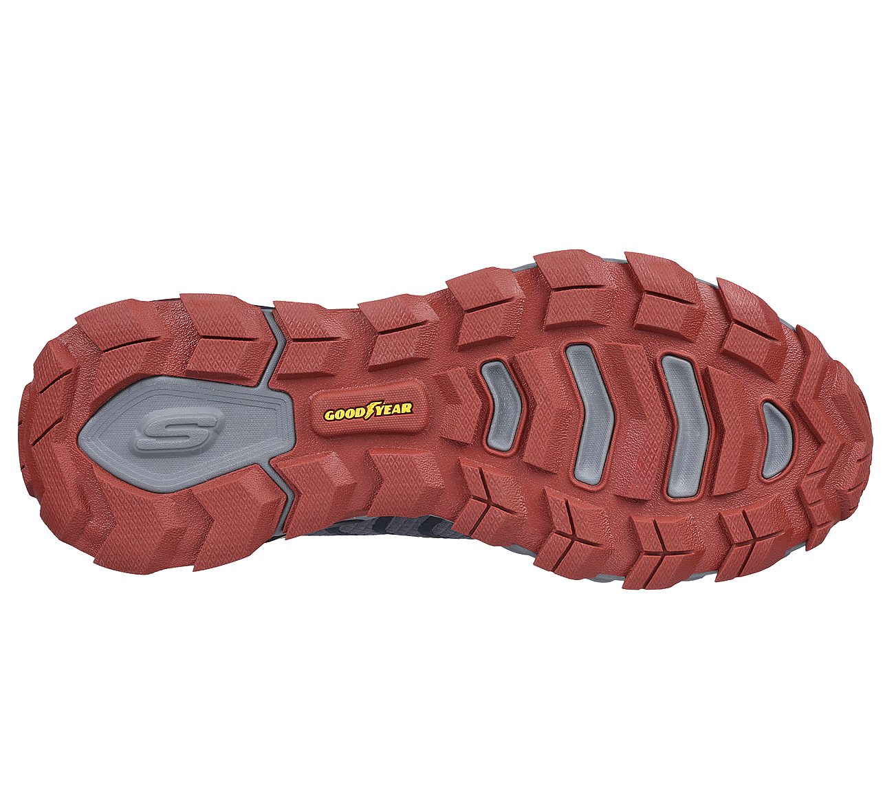 MAX PROTECT - PARAGON, CHARCOAL/RED Footwear Bottom View