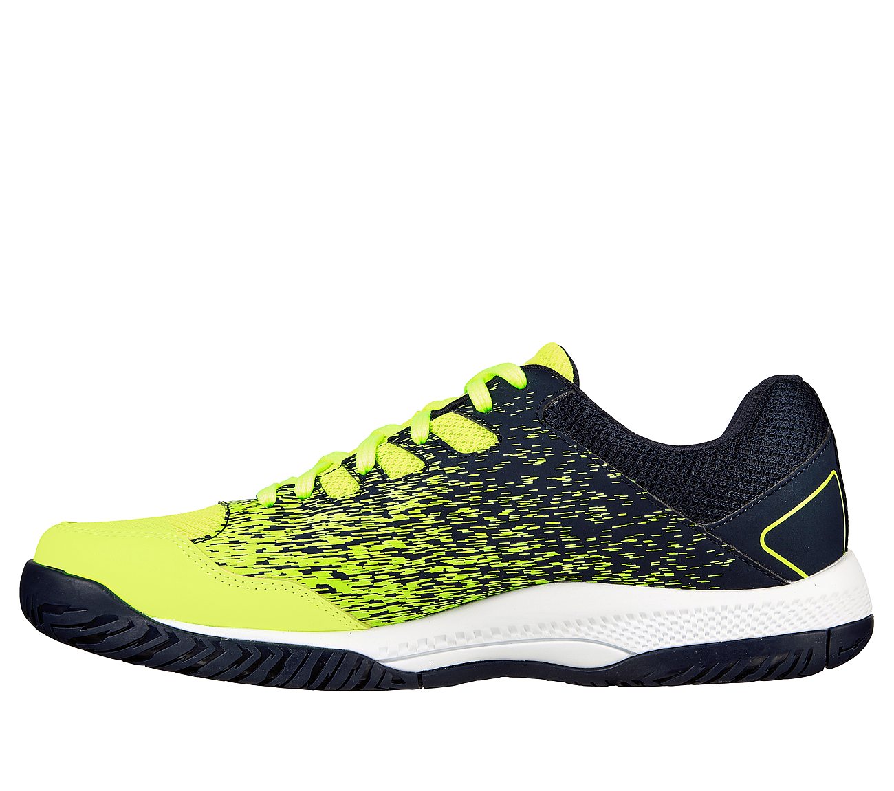 SKECHERS VIPER COURT- PICKLEBALL, YELLOW Footwear Left View