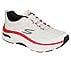 MAX CUSHIONING ARCH FIT, WHITE BLACK Footwear Lateral View