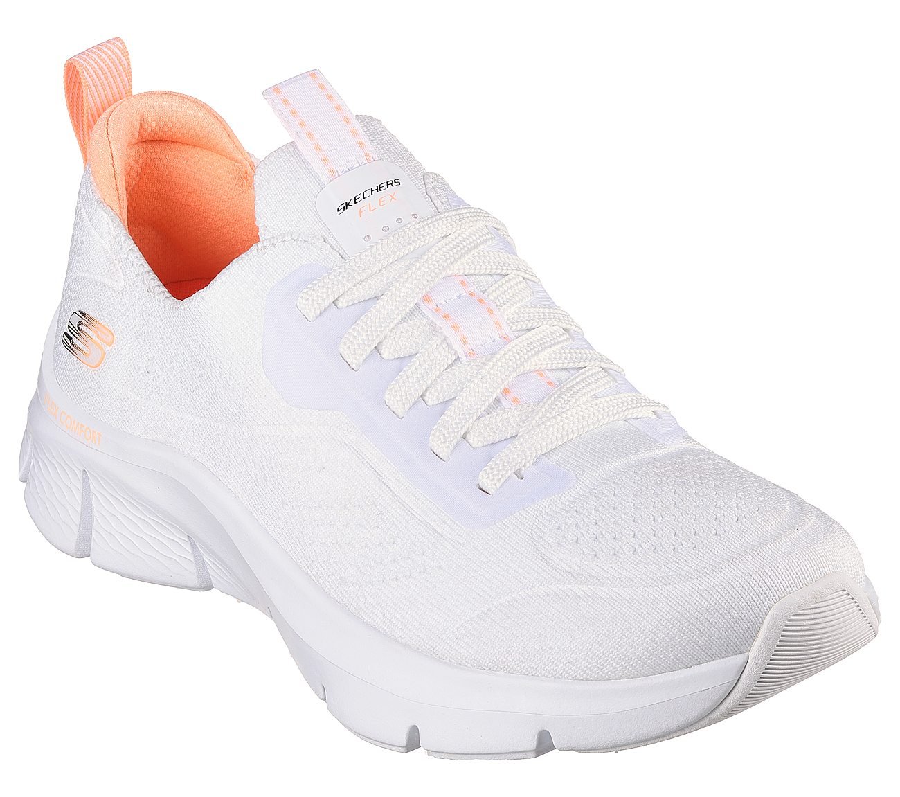 Skechers flex shop white