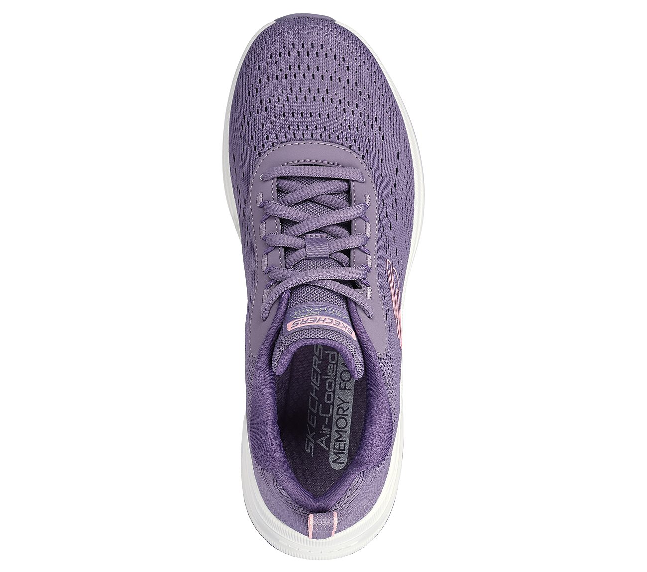 SKECH-AIR META-AIRED OUT, PURPLE MULTI Footwear Top View