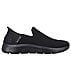 Skechers Slip-ins: GO WALK Flex-No Hands, BBLACK Footwear Lateral View