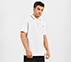 STRUCTURED KNIT POLO, WHITE Apparel Bottom View