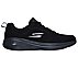 GO RUN FAST-QUAKE, BLACK/CHARCOAL Footwear Right View