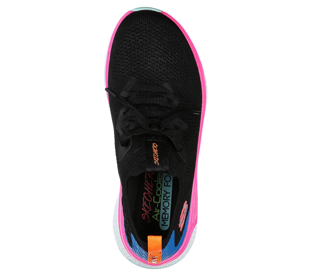 SOLAR FUSE, BLACK/MULTI Footwear Top View