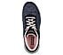 GO WALK 5-TRUE, NAVY/PINK Footwear Top View