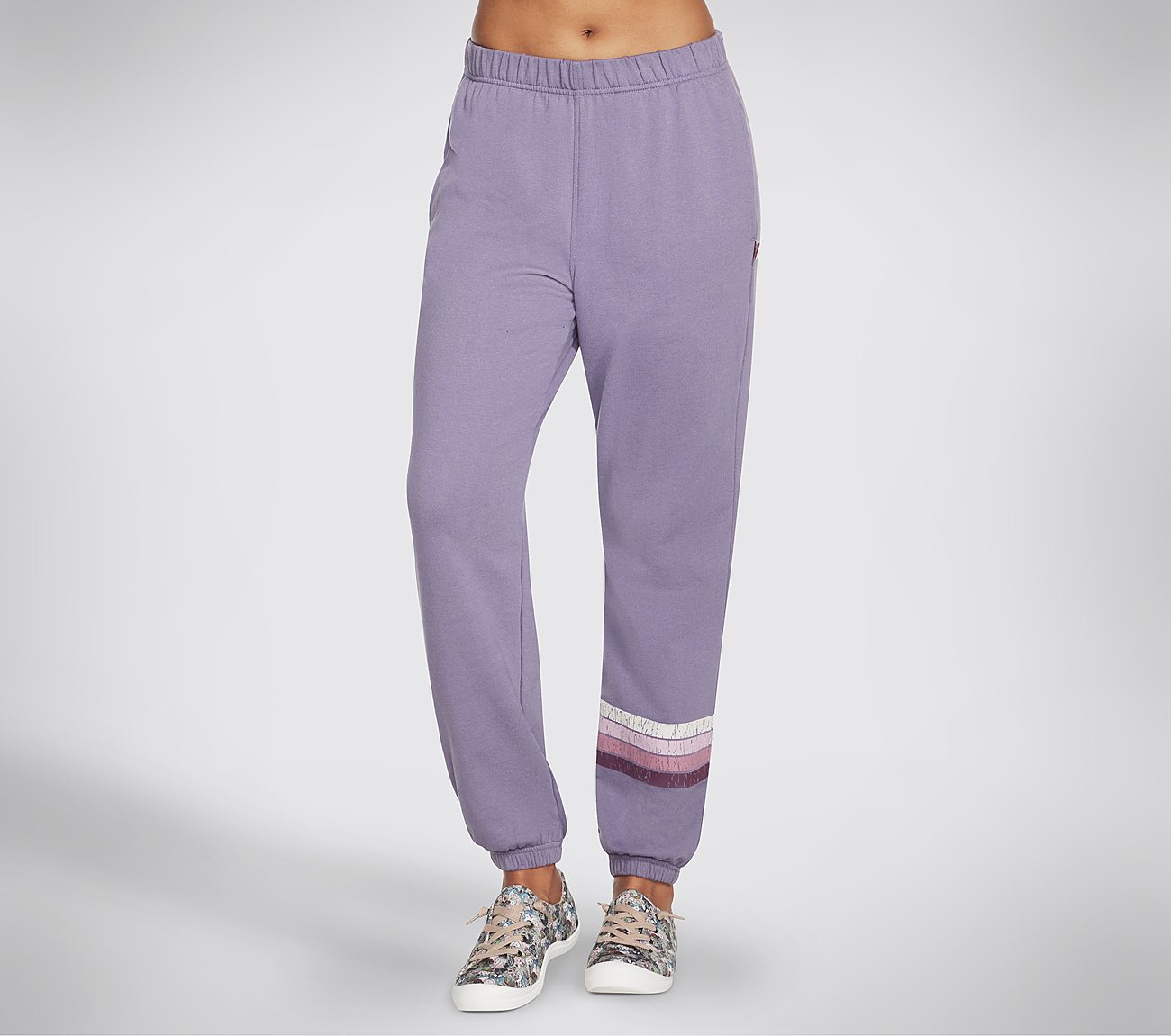 BOBS PURRRFECT TERRY SNUGGLE, GREY/PURPLE Apparels Lateral View