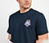 MUMBAI INDIANS: WICKET HD T-SHIRT, NAVY/PERIWINKLE