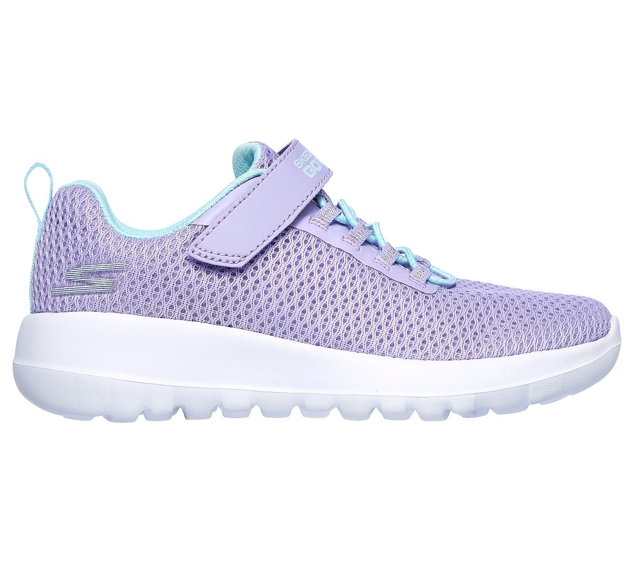 GO WALK JOY-PARADISE, LAVENDER/AQUA Footwear Right View