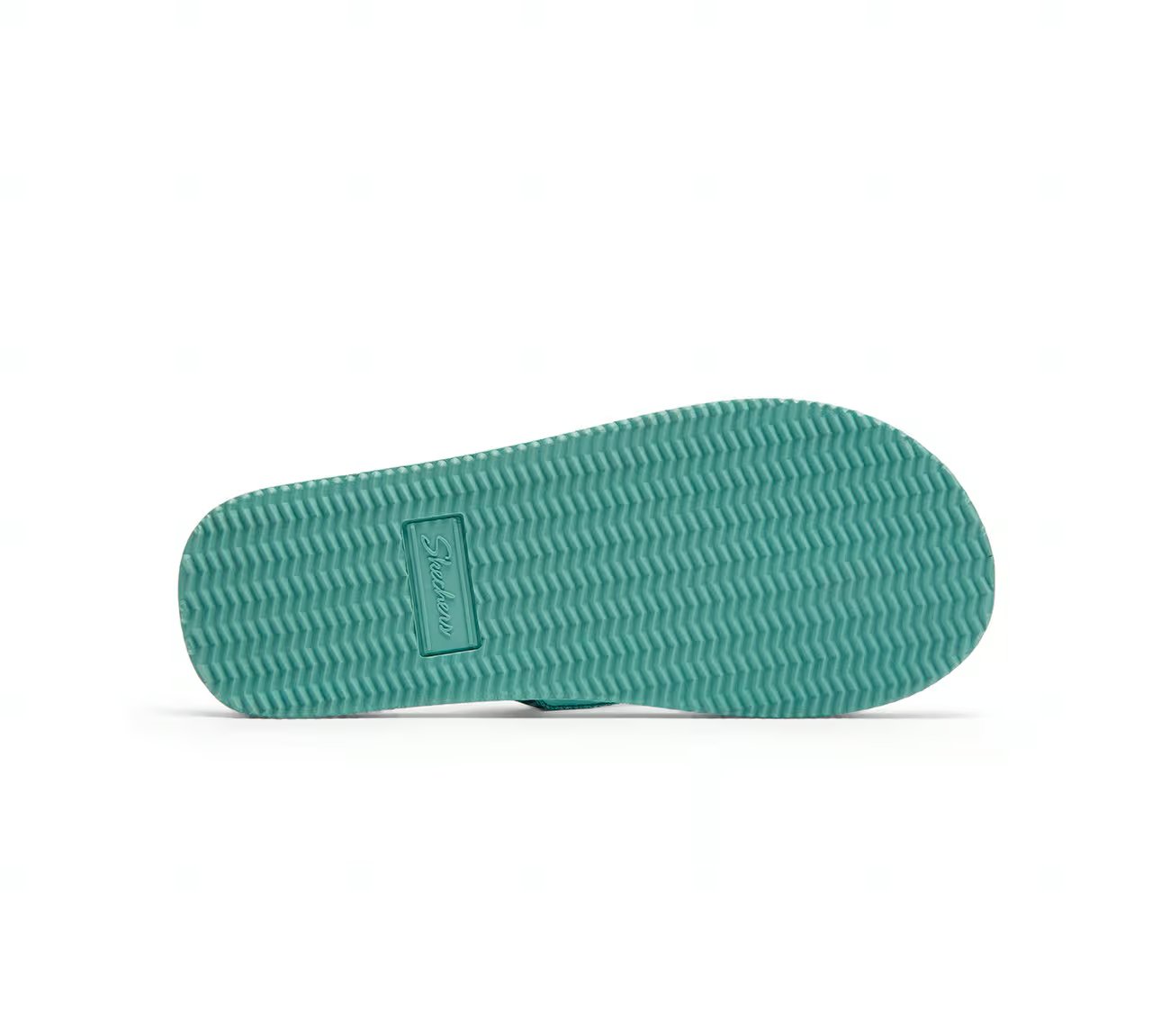 COURTWALD INDIA, TURQUOISE Footwear Bottom View