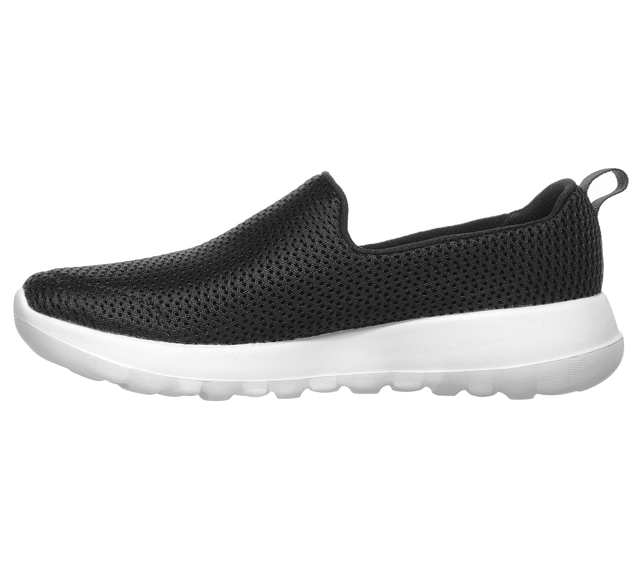 GO WALK JOY -, BLACK/WHITE Footwear Left View