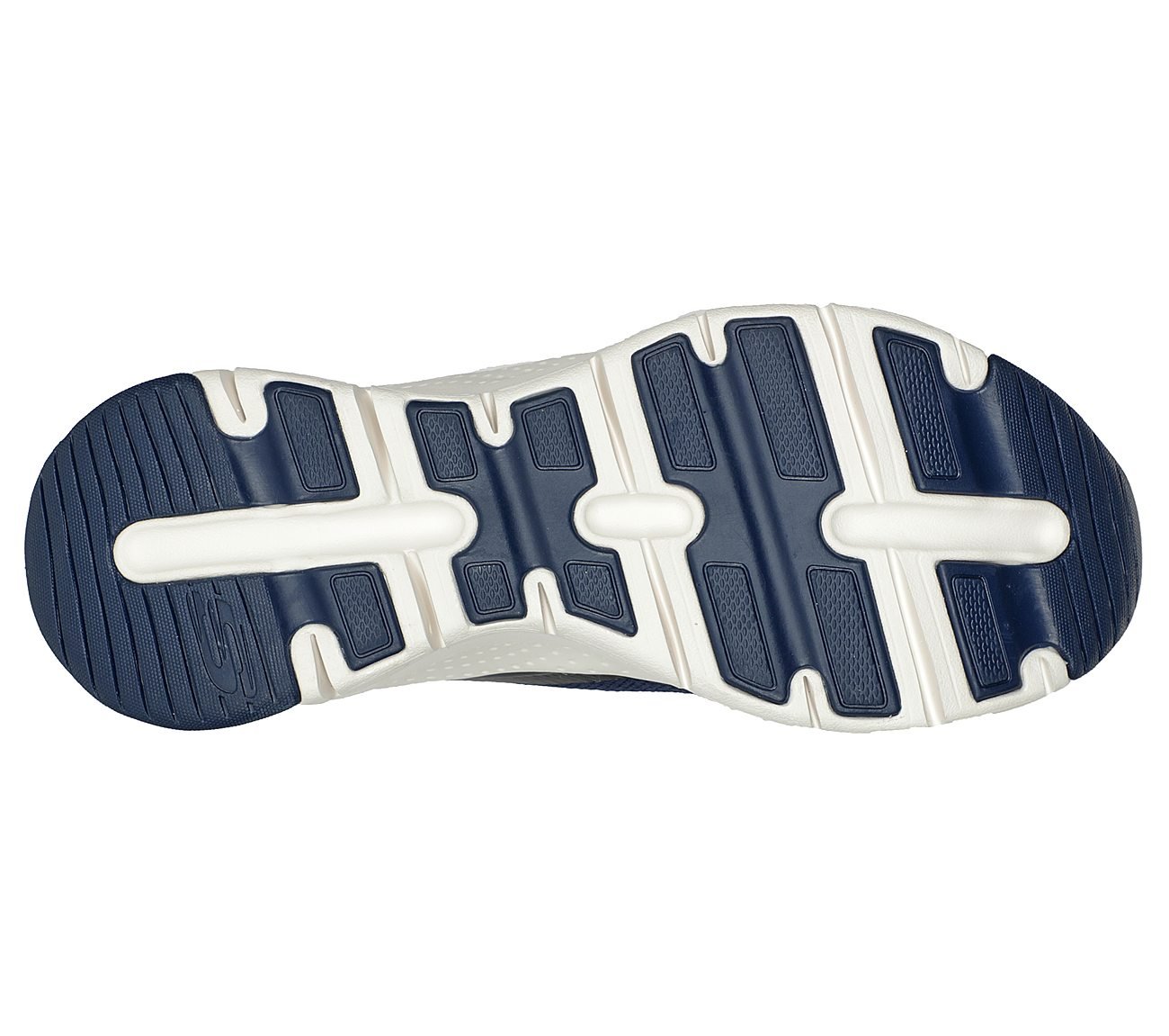 ARCH FIT-KEEP IT UP, NAVY/PURPLE Footwear Bottom View