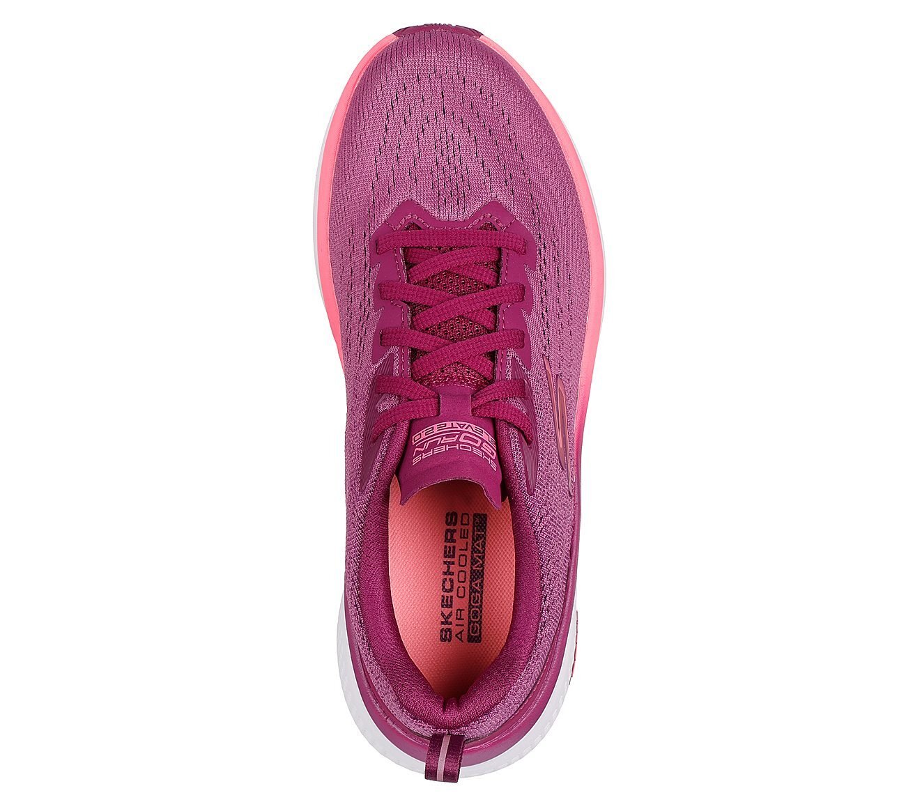 GO RUN ELEVATE 2, RASPBERRY Footwear Top View