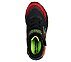 FLEX-GLOW BOLT, BLACK/RED Footwear Top View