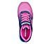 GO RUN 400- SPARKLE ZOOMS, NAVY/PINK Footwear Top View