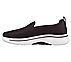 GO WALK ARCH FIT - GRATEFUL, BLACK/WHITE Footwear Left View