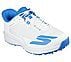 CRICKET ELITE, WHITE/LT.BLUE Footwear Right View