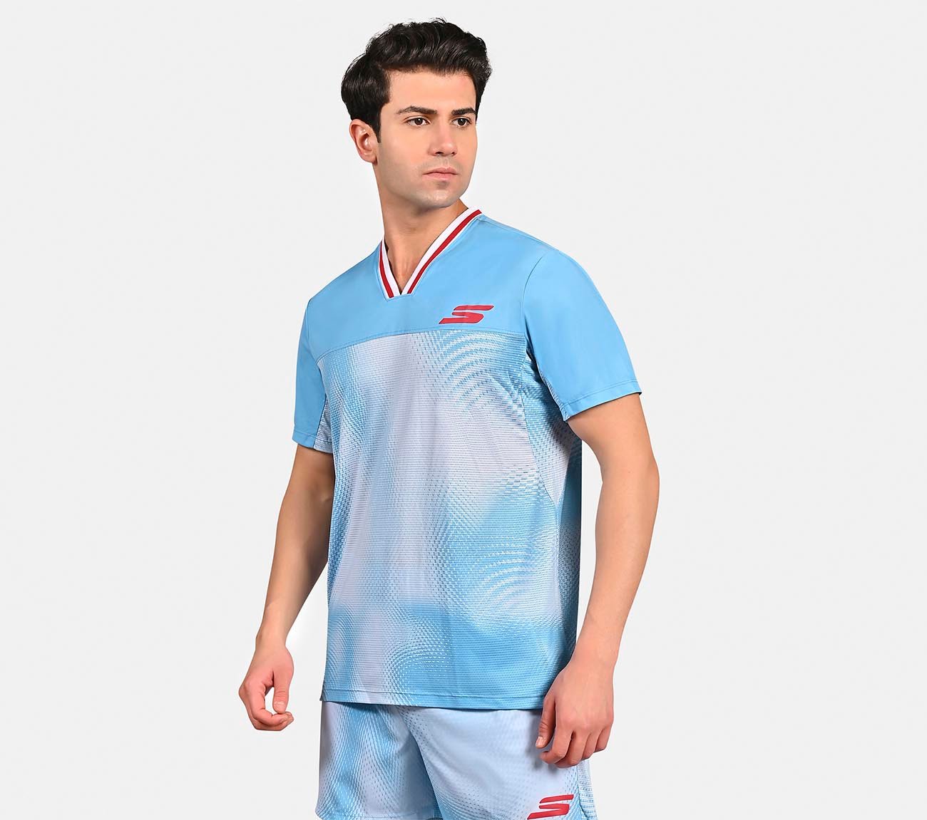 SOCCER MENS PERFORMANCE JERSEY,  Apparel Top View