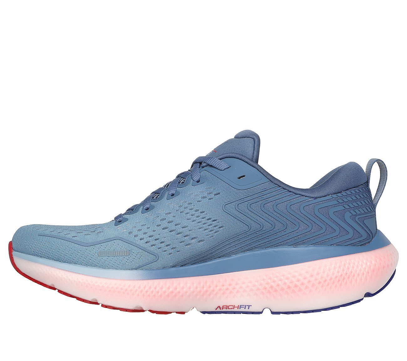 GO RUN RIDE 11, LLIGHT BLUE Footwear Left View