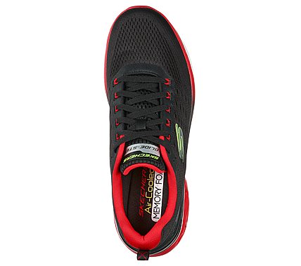 GLIDE-STEP SPORT-NEW APPEAL, BLACK/MULTI Footwear Top View