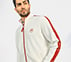 CRICKET TRACK TOP, WHITE