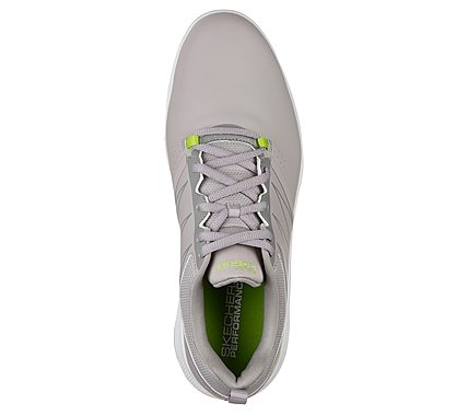 GO GOLF TORQUE, GREY/LIME Footwear Top View