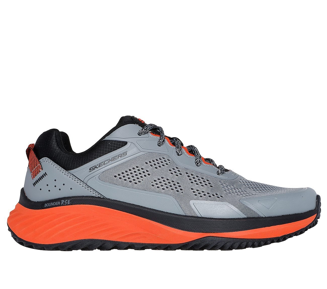 BOUNDER RSE, CHARCOAL/ORANGE Footwear Lateral View