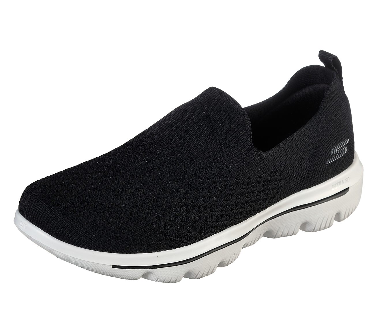 Skechers Black White Go Walk Evolution Ultra Zeal Womens Slip On Shoes Style ID 15775 India