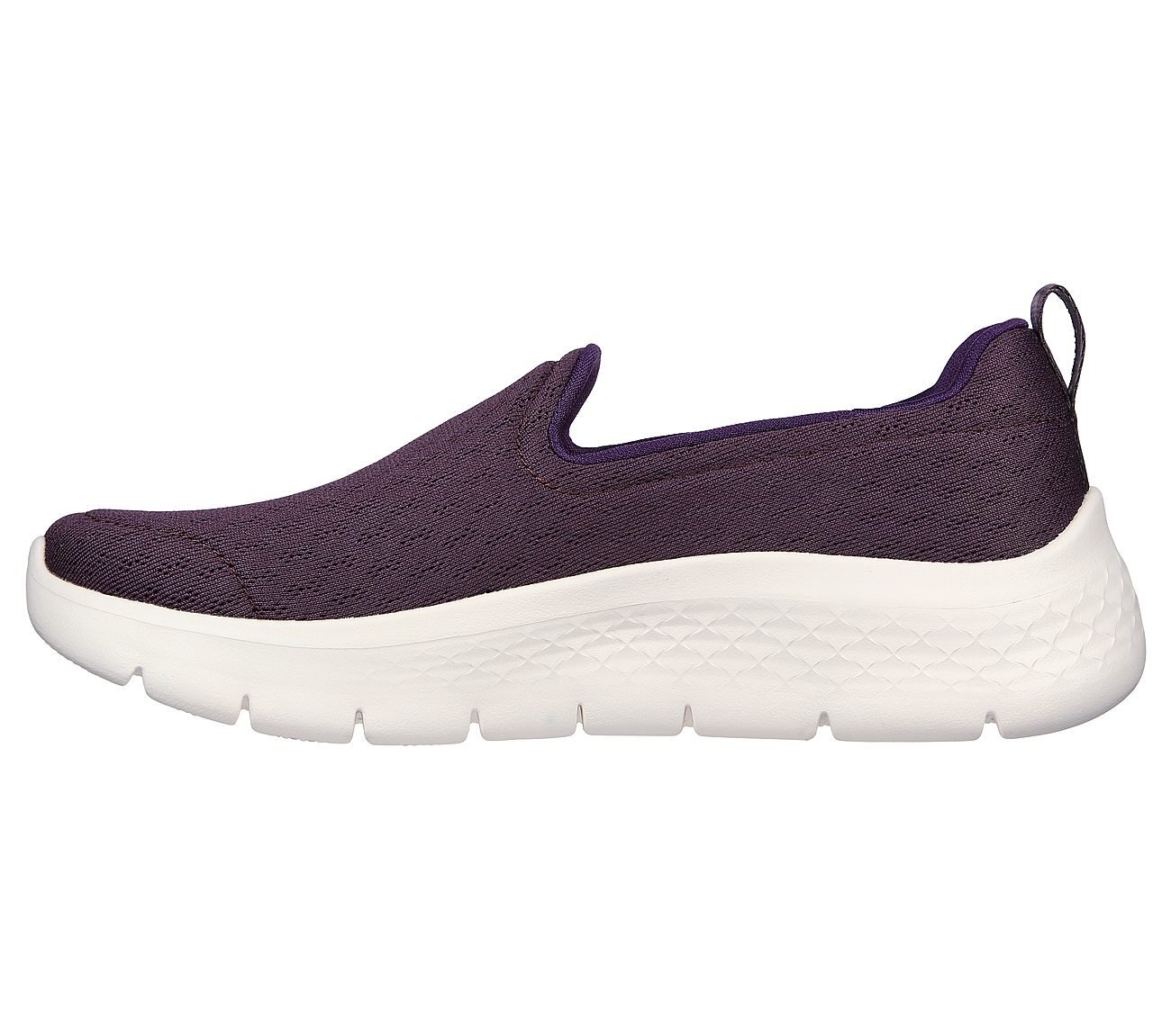 GO WALK FLEX - OCEAN WIND, PLUM Footwear Left View