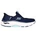 Skechers Slip-ins Max Cushioning Arch Fit - Fluidity, NAVY/BLUE Footwear Lateral View