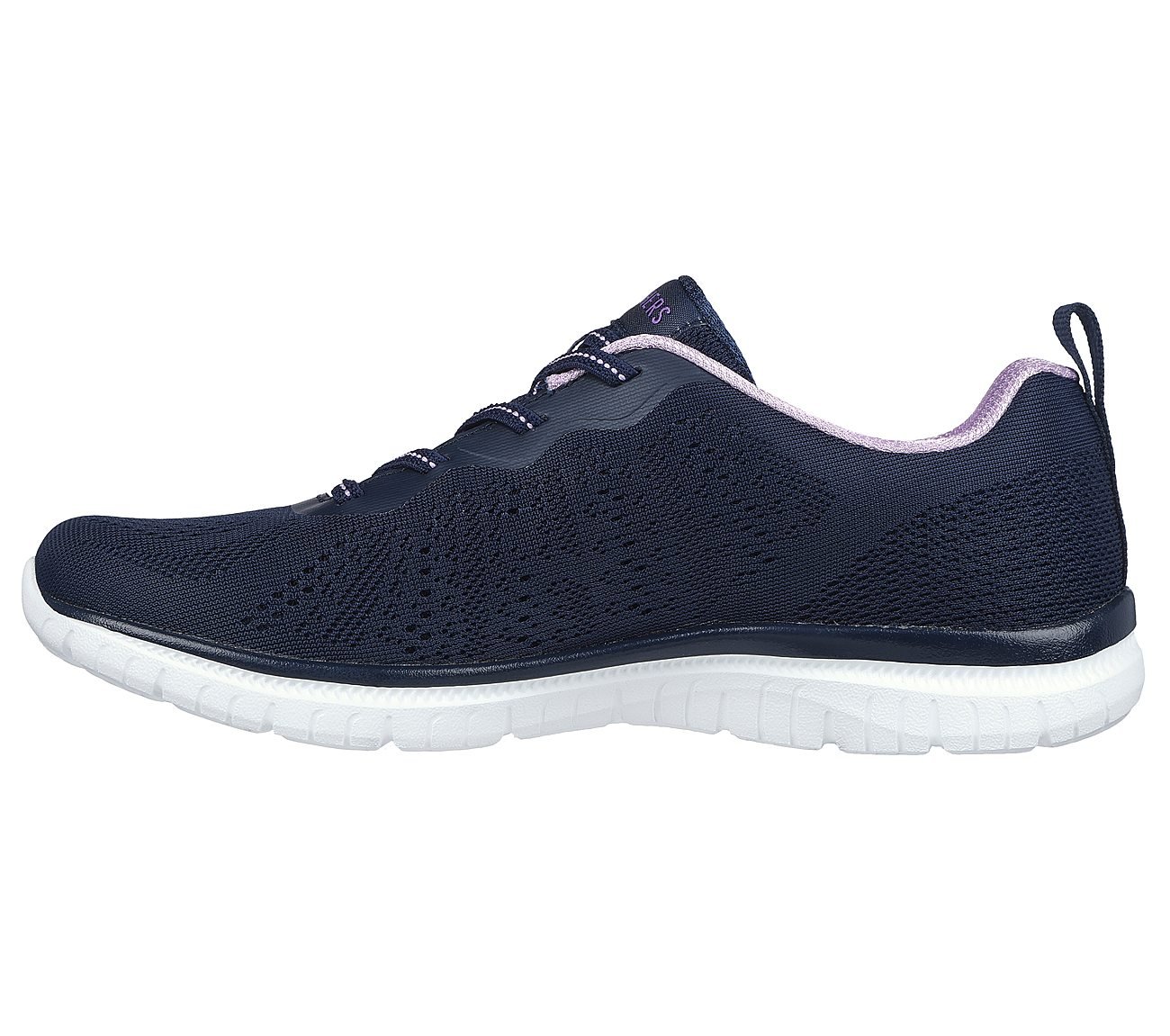 VIRTUE, NAVY/LAVENDER Footwear Left View