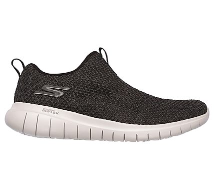 Skechers Charcoal Go Flex Max Walking Shoes For Men Style ID