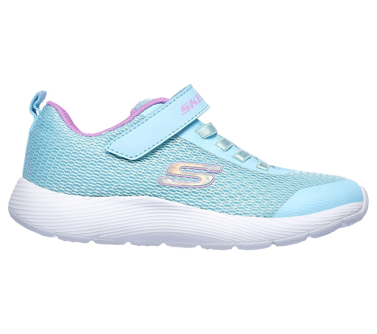 DYNA-LITE, AQUA/PURPLE Footwear Right View