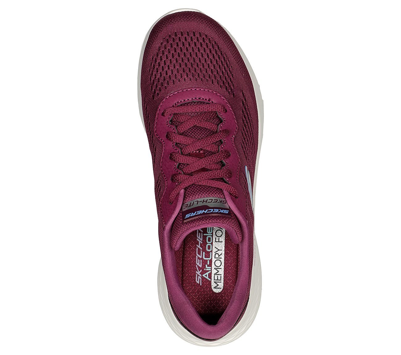 SKECH-LITE PRO-PERFECT TIME, PLUM Footwear Top View