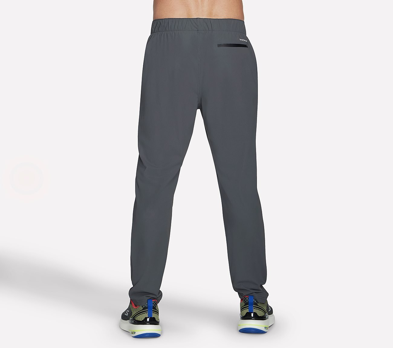 GOSTRETCH ULTRA TAPERED PANT, CHARCOAL Apparel Top View