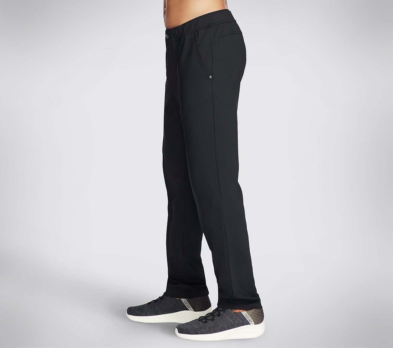 SKECHERS SLIP INS PANT HYBRID, BBBBLACK Apparel Bottom View