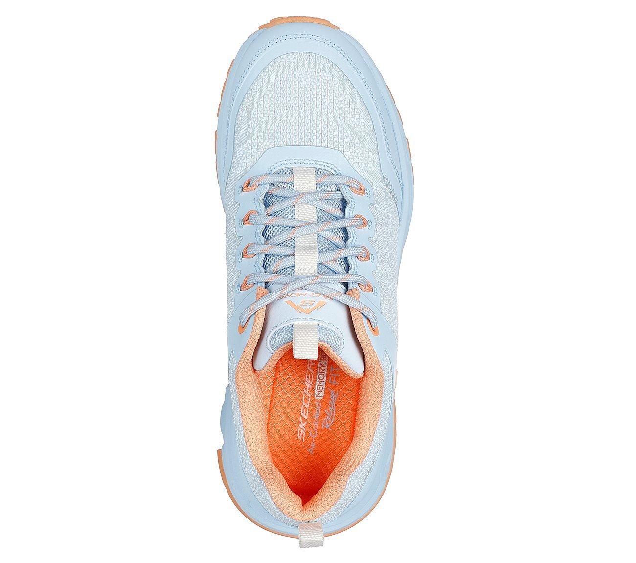 D'LUX JOURNEY - VERBENA, LLIGHT BLUE Footwear Top View