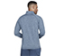 SKECH-KNITS ULTRA GO 1/4 ZIP, LIGHT BLUE/WHITE Apparels Top View