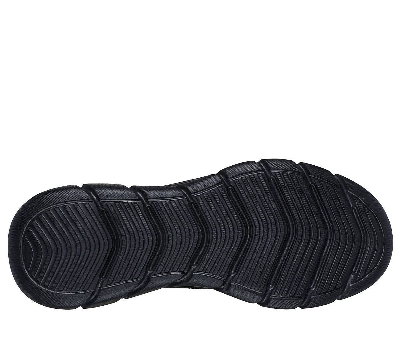 BOBS B FLEX - RESILIENT EDGE, BBLACK Footwear Bottom View