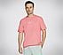 DIAMOND WASH LOGO T-SHIRTA, CCORAL